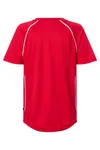 James&Nicholson Junior Team Shirt mit V-Ausschnitt, Royal/White XL (146/152), JN386K – Bild 4