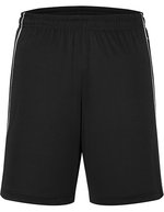 James&Nicholson Atmungsaktive Team Shorts mit Kordelbund, Black/White S, JN387 – Bild 2