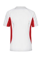 James&Nicholson Laufshirt mit Reflektoren, Red/Black S, JN391 – Bild 4