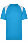 James&Nicholson Men´s Running-T Lime Green/White M (JN397), JN397 – Bild 3