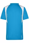 James&Nicholson Men´s Running-T Lime Green/White M (JN397), JN397 – Bild 4