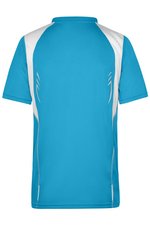 James&Nicholson Men´s Running-T Lime Green/White M (JN397), JN397 – Bild 4