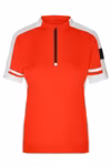 James&Nicholson Bike-T Half Zip con Tasca da Donna, Black S, JN451 – immagine 2