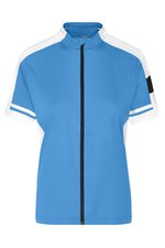 James&Nicholson Bike-T Full Zip mit Rückentasche für Damen, Black S, JN453 – Bild 1