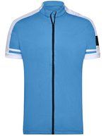 James&Nicholson Bike-T Full Zip mit Rückentasche für Herren, Black S, JN454 – Cobalt