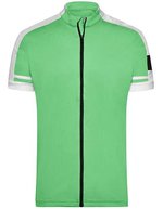 James&Nicholson Bike-T Full Zip mit Rückentasche für Herren, Black S, JN454 – Vert