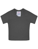 James&Nicholson Mini-T-Shirt aus 100% Baumwolle, Black One Size, JN504 – Dark Grey (Solid)