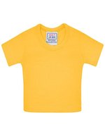 James&Nicholson Mini-T-Shirt aus 100% Baumwolle, Black One Size, JN504 – Gold Yellow