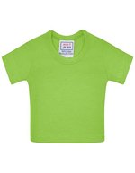 James&Nicholson Mini-T-Shirt aus 100% Baumwolle, Black One Size, JN504 – Lime Green