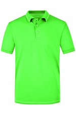 James&Nicholson Men´s Elastic Polo Aqua/White S (JN569), JN569 – Bild 1