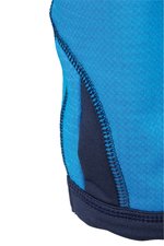 James&Nicholson Fleece Kapuzenjacke mit Alloverdruck für Herren, Aqua/Navy S, JN571 – Bild 9