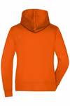 James&Nicholson Giacca con Cappuccio in Cotone-Poliestere da Donna, Black/Carbon S, JN594 – immagine 4
