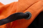 James&Nicholson Kapuzenjacke aus Baumwoll-Polyester für Damen, Black/Carbon S, JN594 – Bild 7
