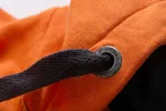James&Nicholson Kapuzenjacke aus Baumwoll-Polyester für Damen, Red/Carbon L, JN594 – Bild 7