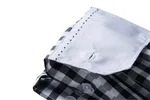 James&Nicholson Karobluse mit tailliertem Schnitt für Damen, Black/White L, JN616 – Bild 6