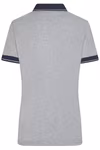 James&Nicholson Melange Polo mit Knopfleiste für Damen, Black Melange/Black M, JN705 – Bild 4