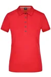 James&Nicholson Pima Polo mit tailliertem Schnitt für Damen, Irish Green M, JN707 – Bild 2