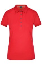 James&Nicholson Pima Polo mit tailliertem Schnitt für Damen, Black S, JN707 – Bild 1