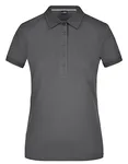 James&Nicholson Pima Polo mit tailliertem Schnitt für Damen, Irish Green M, JN707 – Carbon