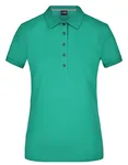James&Nicholson Pima Polo mit tailliertem Schnitt für Damen, Irish Green M, JN707 – Bild 1