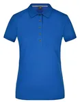 James&Nicholson Pima Polo mit tailliertem Schnitt für Damen, Irish Green M, JN707 – Royal