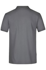 James&Nicholson Pima Polo mit gestricktem Kragen für Herren, Black S, JN708 – Bild 4