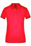James&Nicholson Polo Piqué con Taglio Elastan da Donna, Graphite (Solid) L, JN709 – immagine 2