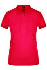 James&Nicholson Polo Piqué mit Elasthan-Schnitt für Damen, Black S, JN709 – Bild 1