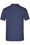 James&Nicholson Elastic Piqué Men's Polo with Buttons, Black S, JN710 – image 4