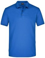 James&Nicholson Elastisches Piqué Herren Polo mit Knöpfen, Black S, JN710 – Reale