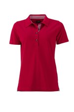 James&Nicholson Traditional Polo mit Trachtenknöpfen für Damen, Lime Green/Lime Green S, JN715 – Bild 1