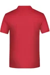 James&Nicholson Polo mit Kontraststreifen für Herren, Navy/Red 3XL, JN726 – Bild 4