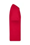 James&Nicholson Slub T-Shirt mit V-Ausschnitt für Herren, Red L, JN750 – Bild 6