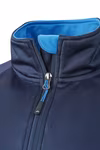 James&Nicholson Stretch Fleece Jacket with Thumb Loops for Men, Black/Silver (Solid) S, JN764 – image 7
