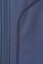 James&Nicholson Stretchfleece Jacke mit Daumenschlaufen für Herren, Black/Silver (Solid) S, JN764 – Bild 8
