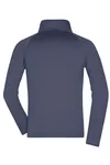 James&Nicholson Stretchfleece Jacke mit Daumenschlaufen für Herren, Light Red/Chili 3XL, JN764 – Bild 4