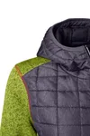 James&Nicholson Hybridjacke mit Karo-Look für Damen, Royal Melange/Anthracite Melange XL, JN771 – Bild 7