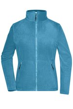 James&Nicholson Fleecejacke mit Stehkragen für Damen, Black XS, JN781 – Bild 3
