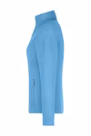 James&Nicholson Fleecejacke mit Stehkragen für Damen, Black L, JN781 – Bild 5