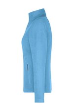 James&Nicholson Fleecejacke mit Stehkragen für Damen, Black XS, JN781 – Bild 5