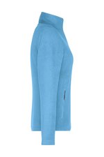 James&Nicholson Fleecejacke mit Stehkragen für Damen, Black XS, JN781 – Bild 6