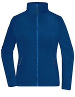 James&Nicholson Fleecejacke mit Stehkragen für Damen, Black XS, JN781 – Royal
