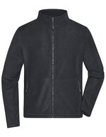 James&Nicholson Fleecejacke mit Stehkragen für Herren, Black S, JN782 – Blu navy