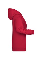 James&Nicholson Doppellagiger Kapuzen-Hoodie mit Kängurutasche, Black XS, JN795 – Bild 5