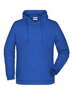 James&Nicholson Promo Hoodie mit Kängurutasche und Kapuze, Black S, JN796 – Reale