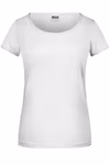 James&Nicholson T-Shirt aus Bio-Baumwolle für Damen, Black S, JN8001 – Bild 2