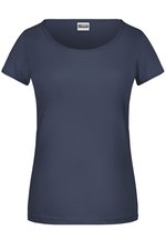 James&Nicholson T-Shirt aus Bio-Baumwolle für Damen, Black S, JN8001 – Bild 3