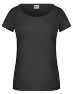 James&Nicholson T-Shirt aus Bio-Baumwolle für Damen, Black S, JN8001 – Bild 2