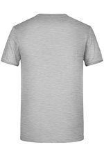 James&Nicholson T-Shirt aus Bio-Baumwolle für Herren, Black S, JN8002 – Bild 4
