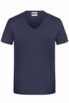 James&Nicholson T-Shirt mit Brusttasche für Herren, Black S, JN8004 – Bild 3